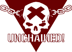 Unchained Logo Red