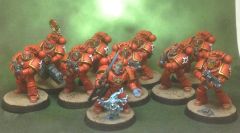 Rubricae squad with inferno boltguns