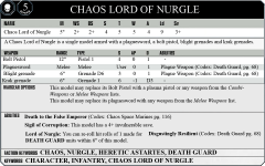 Chaos Lord of Nurgle