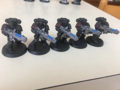 Raven Guard Hellblaster Squad