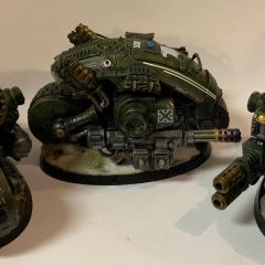 Right Side of the Invader ATV Gatling Cannon Conversion