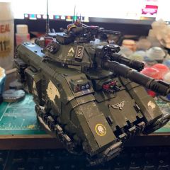 Finished Pre Varnish Repulsor Executioner  Front Right View