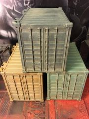 Crates weathered