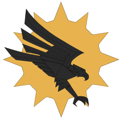 Black Eagles Icon   Gold