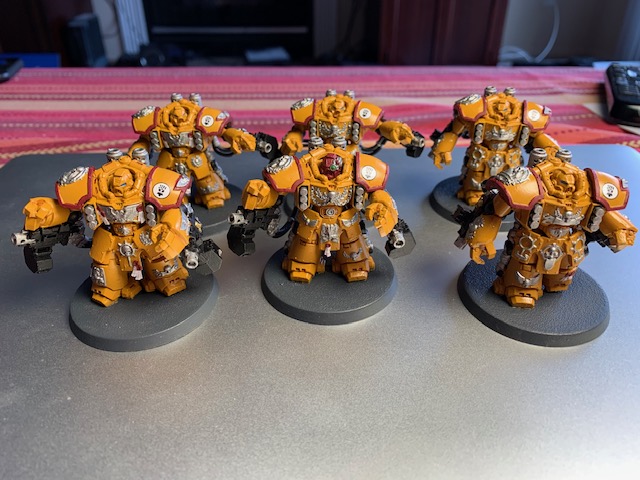 Centurion Devastators Complete Imperial Fists And Successors The Bolter And Chainsword 2476