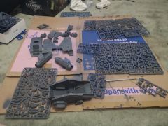 Vow 4 sprues and sub assemblys