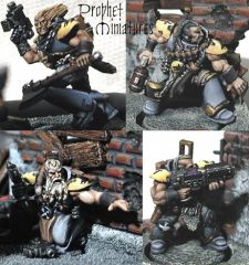 Prophets classic Space Wolf Scout conversions