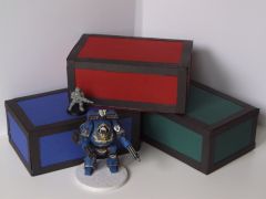 WIP shipping crates with guardsman Bob And friend 1