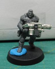 Acolyte with bolter melta