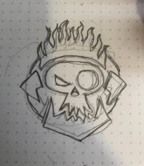 Burning Skullz Logo