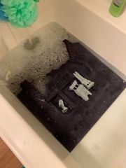 Time for a bath for the Primaris Redoubt
