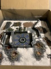 Added first layer of snow
