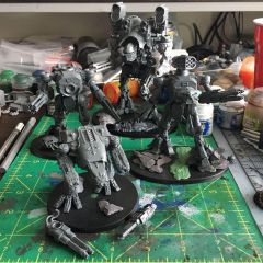Titans of the Heresy II pledge (or at least 2/3 of it) + other late fall WIP