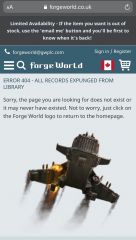 forgeworld gone