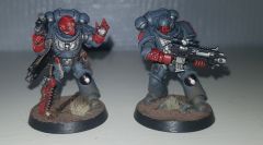 Crimson Blade Sgt. Tescus and Brother Elios