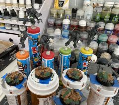 KT  Hand Of Titan Prepping For paint