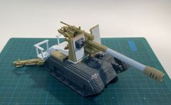 Basilisk WIP turret LHS