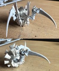 WIP Hive Tyrant arms