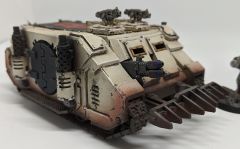 Luna Wolves Veteran Tactical Squads' Rhino Example - Front