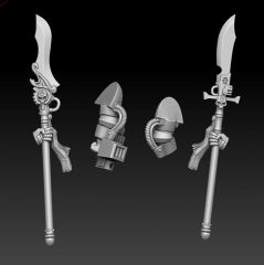 Halberds left arms 2