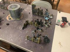 Space Wolves vs Hivefleet LV426 (Space Wolves Deployment)