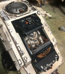 Fire Raptor cockpit army wip
