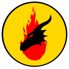 Dragon Campaign Badge 3   PNG