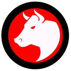 Bull Campaign Badge 3   PNG