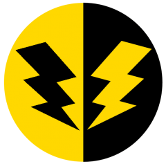 Lightning Bolt Campaign Badge 3