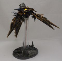 Night Lords Heldrake with fiery orifices