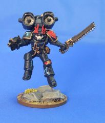 Night Lords Raptor with Chainsword