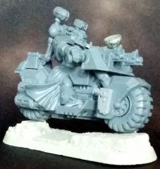 Sanguinary Priest on a bike - right