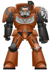 Fire Claws Chapter Approved tactical dreadnought armour