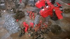 Orks And BA collide To The West Of The Compound