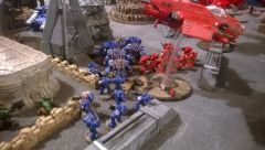 Ultra's invis'd And Blood Angels thwart The Orks' plan