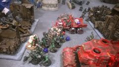 Armless Belial And One Knight Try To hold The massive tide back while 5 Deathwing And reinforcements arrive