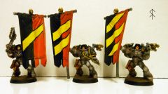 iron hounds squad banners
