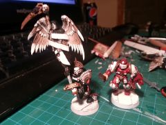 Lemartes and sanguinary priest kit bash