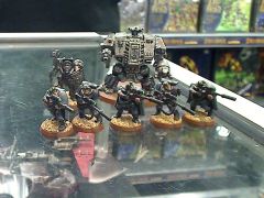 Iron Knights Scouts with Terminator and Dreadnought