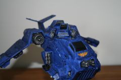 Stormraven - moving Assault Cannon