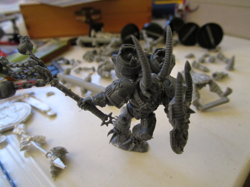 World Eater Raptor Flail with Second Shoulder Pad