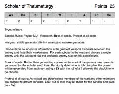 Scholar of thaumaturgy