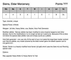 Sierra Datasheet