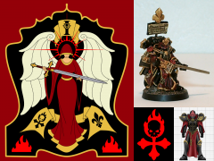 Banner Icon and Colours of the Order of the Blazing Grace
