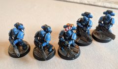 Ultramarines Volkite Heavy Support Squad Complete