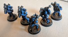 Ultramarines Missile Launcher Heavy Support Squad Complete