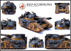 Red scorpions fellblade super heavy tank