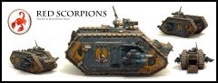 Red scorpions spartan heavy assault tank