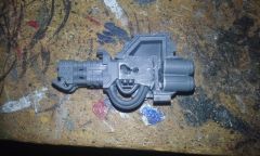 Dreadnought Twin-Linked Flamer WIP 6