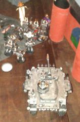 The Dorn Breaker moving in to support the left flank
